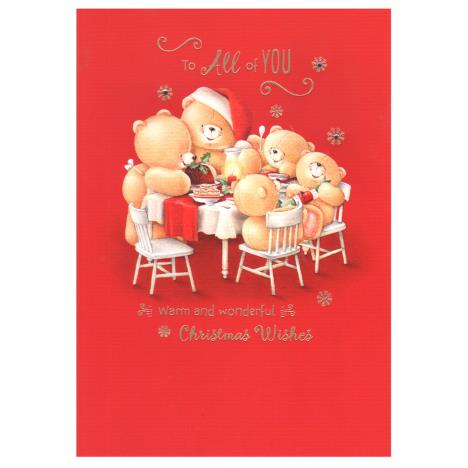 To All Of You Forever Friends Christmas Card